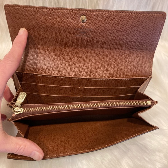 EXCELLENT CONDITION! Authentic Louis Vuitton Sarah Wallet  #5.6v SP 0016 - Picture 7 of 9